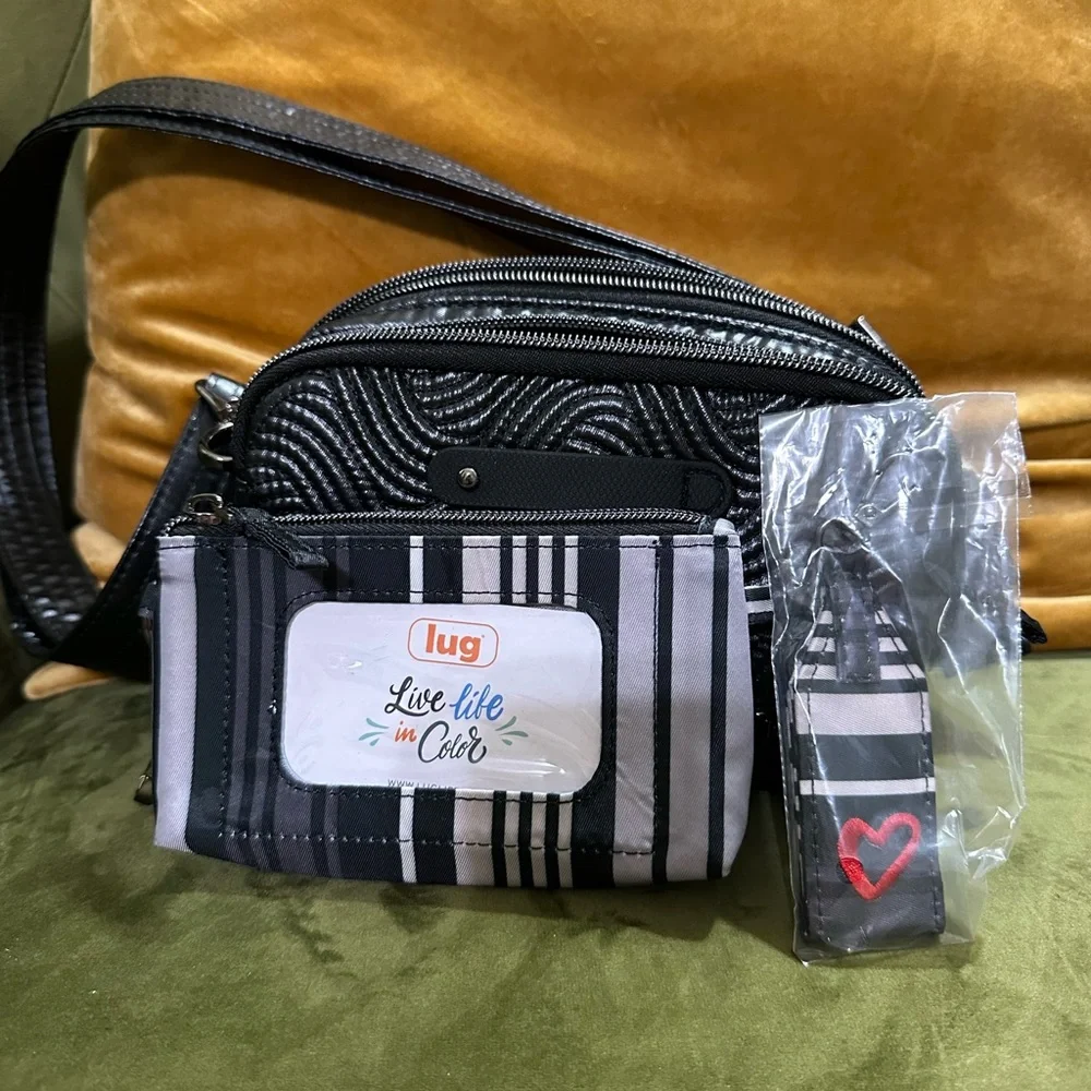 New! Lug Coupe Convertible Crossbody/Sling/Hip Bag - Picture 9 of 16